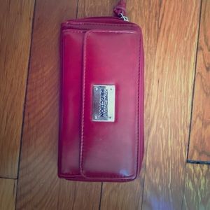 Kenneth Cole red large wallet